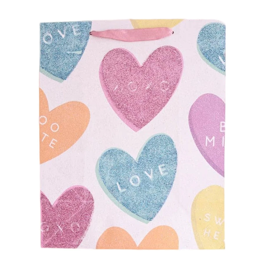 Cute Valentine's Day Paper Gift Bags – Fun & Playful Designs For Party Favors price